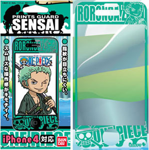 【クリックで詳細表示】プリントガードSENSAI iPhone4 ワンピース新世界編03 ゾロi[ハセ・プロ]《在庫切れ》