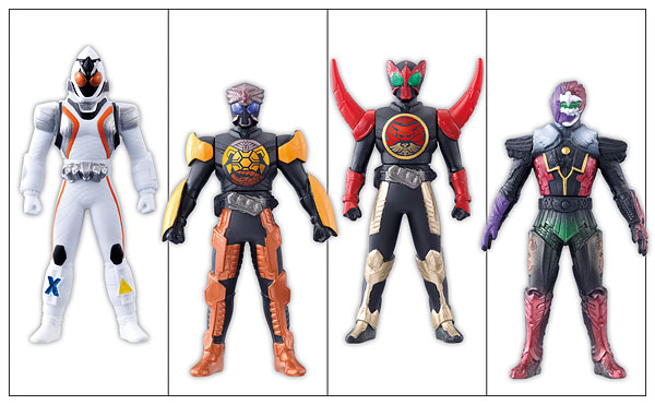 【クリックで詳細表示】ソフビヒーロー 仮面ライダー ニューヒーロー登場！！編 BOX(食玩)[バンダイ]《在庫切れ》