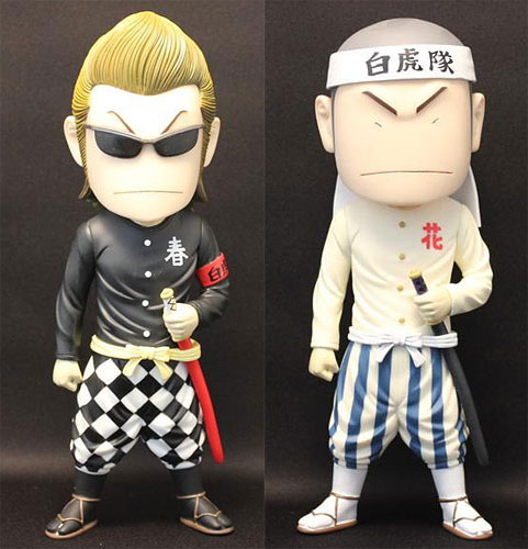 クローズ＆WORST坊屋春道＆月島花福島限定白虎隊Ver.完成品フィギュア２種セット