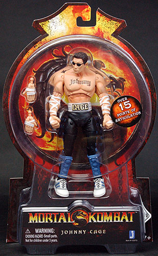 【クリックでお店のこの商品のページへ】モータルコンバット ジョニー・ゲージ 6インチアクションフィギュア 単品[ジャズウェアズ]《在庫切れ》Mortal Kombat - 6 Inch Action Figure： Johnny Cage