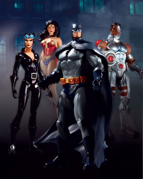 【クリックで詳細表示】DCユニバース オンライン アクションフィギュア シリーズ1 4種セット[DCダイレクト]《02月仮予約》DC Universe Online - Action Figure Series 1 (Assortment)