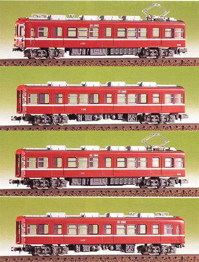 【クリックで詳細表示】423 未塗装エコノミー組立キット 京急1000形 基本4輌[グリーンマックス]《取り寄せ※暫定》