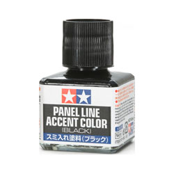 【クリックで詳細表示】メイクアップ材 スミ入れ塗料(ブラック)[タミヤ]《取り寄せ※暫定》