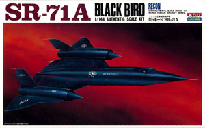【クリックで詳細表示】プラモデル 1/144 SR-71A レコン[マイクロエース]《在庫切れ》