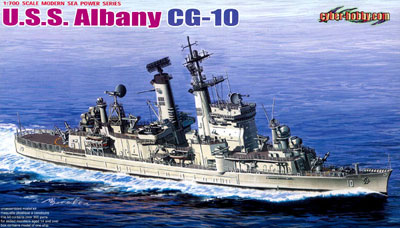 【クリックで詳細表示】サイバーホビー プラモデル 1/700 アメリカ海軍 ミサイル巡洋艦 U.S.S オールバニ CG-10[プラッツ]《11月予約※暫定》