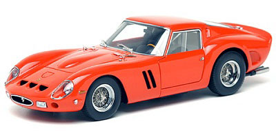 【クリックで詳細表示】ハンドメイド モデルカー 1/43 イタリアンレッド フェラーリ 250GTO 1962[アイドロン]《在庫切れ》