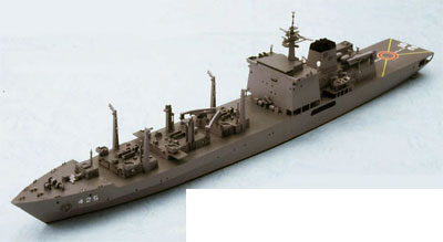 【クリックで詳細表示】SPRシリーズ レジン製モデル組立キット 1/700 海上自衛隊 補給艦 AOE-425 ましゅう[ピットロード]《取り寄せ※暫定》