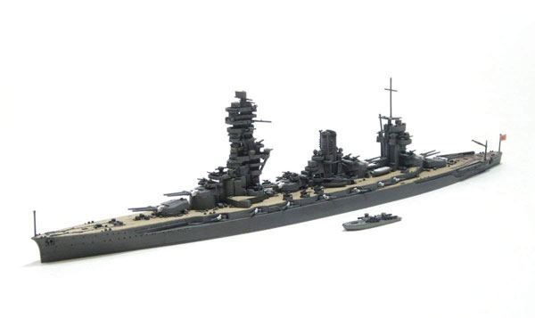 【クリックで詳細表示】プラモデル ウォーターライン No.125 1/700 日本海軍戦艦 扶桑 1944(リテイク版)[アオシマ]《取り寄せ※暫定》