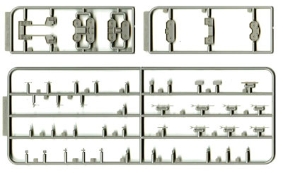 【クリックでお店のこの商品のページへ】グレードアップシリーズ No.61 1/700 日本海軍武装パーツセット 単装高角砲、単装機銃[フジミ模型]《発売済・取り寄せ※暫定》