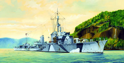 【クリックで詳細表示】1/350 ドイツ海軍 Z級駆逐艦＂Z-30 1942＂ プラモデル(再販)[トランペッターモデル]《取り寄せ※暫定》