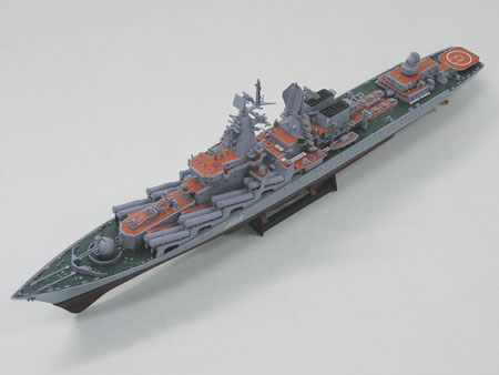 【クリックで詳細表示】プラモデル 1/700 ロシア海軍 ミサイル巡洋艦 スラヴァ (現モスクワ) (M40)[ピットロード]《発売済・取り寄せ※暫定》