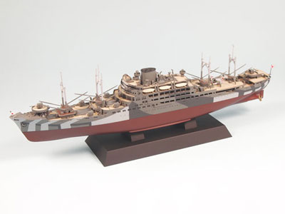 【クリックで詳細表示】プラモデル 1/700 日本海軍 特設巡洋艦 報国丸 1942 (W136)[ピットロード]《取り寄せ※暫定》