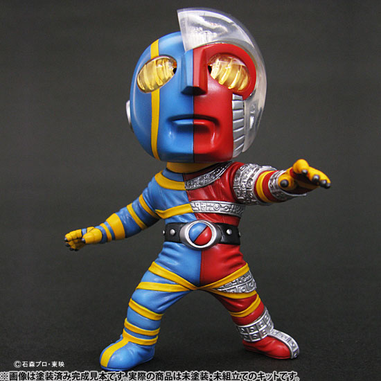 Tokusatsu Metal Boy Heroes kikaida Unpainted Assembly Kit (Re) [METALBOX] 