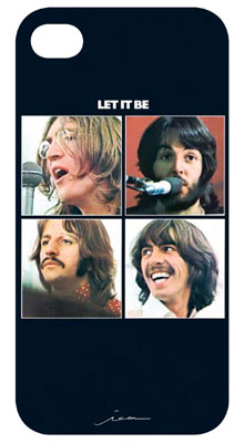 【クリックでお店のこの商品のページへ】iPhone4用 スマートフォンケース ビートルズ/LET IT BE[星光堂]《在庫切れ》