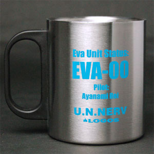 【クリックで詳細表示】EVA＆LOGOS 2重構造ステンレスBIGマグ エヴァパイロットVer. 綾波レイ：EVA-00(新世紀エヴァンゲリオン)[永知]《在庫切れ》