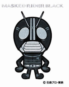 【クリックで詳細表示】仮面ライダー×パンソンワークス 蒔絵シール ライダーBLACK/SV[東映ビデオ]《在庫切れ》