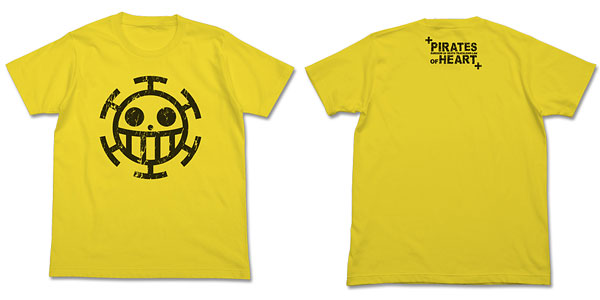 【クリックで詳細表示】From TV animation ワンピース ハートの海賊団 Tシャツ/イエロー-XS(再販)[コスパ]《在庫切れ》