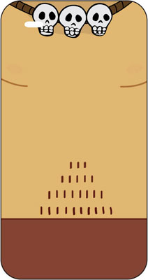 【クリックでお店のこの商品のページへ】よんでますよ、アザゼルさん。 iPhone4Sケース アザゼル[Pleco]《在庫切れ》