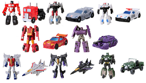 【クリックで詳細表示】トランスフォーマー TFクロニクル EZコレクション02 BOX[タカラトミー]《在庫切れ》