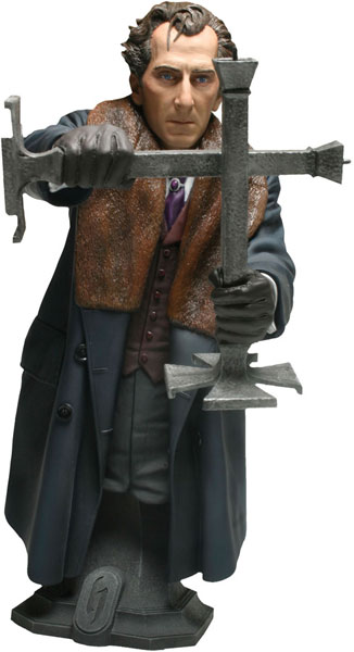 【クリックで詳細表示】マスターピースコレクション マキシバスト 吸血鬼ドラキュラ ヴァン・ヘルシング博士 単品[タイタン]《在庫切れ》Hammer Horror - Masterpiece Collection Maxi Bust： Professor Abraham Van Helsing