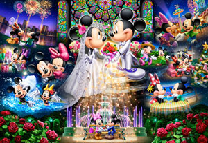 【クリックで詳細表示】ジグソー ディズニー 永遠の誓い -ウエディングドリーム-・ぎゅっとサイズ 2000ピース(DG-2000-544)[テンヨー]《在庫切れ》