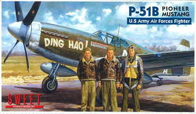 【クリックで詳細表示】1/144 P-51Bパイオニア・マスタング プラモデル[SWEET]《取り寄せ※暫定》