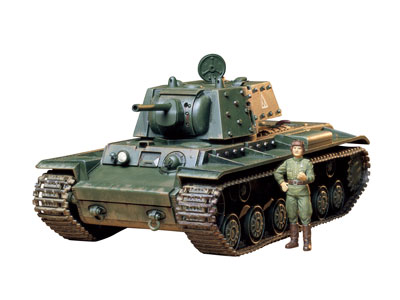 【クリックで詳細表示】プラモデル 1/35 MM ソビエト KV-1B 重戦車 【スポット再販】[タミヤ]《在庫切れ》