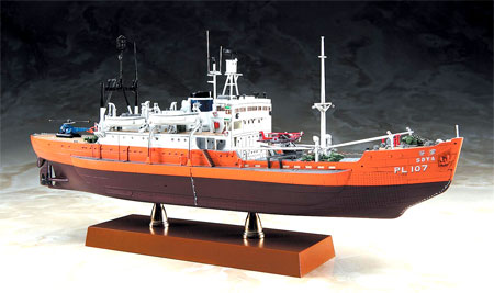 【クリックで詳細表示】プラモデル 1/350 南極観測船 宗谷 ＂第一次南極観測隊＂[ハセガワ]《在庫切れ》