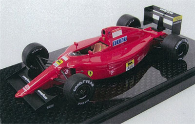 【クリックで詳細表示】ハンドメイドモデルカー 1/43 フェラーリ 641/2 エストリルテスト 1990 J.アレジ[アイドロン]《在庫切れ》