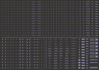 【クリックで詳細表示】NCデカール05 ライトパープル・ワンカラー 1/100(1枚入)[ハイキューパーツ]《取り寄せ※暫定》