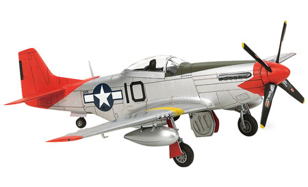 【クリックで詳細表示】スケール限定シリーズ 1/72 ノースアメリカン P-51D マスタング ＂タスキーギ エアメン＂ プラモデル[タミヤ]《在庫切れ》