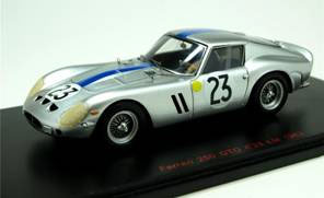 【クリックで詳細表示】レッドライン 完成品ミニカー 1/43 フェラーリ 250 GTO 1962年ル・マン24時間[レッドライン]《在庫切れ》ドライバー：E..タバノ/A.シモン