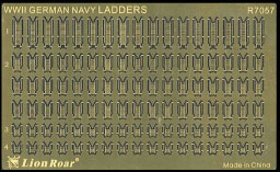 【クリックで詳細表示】上海ライオンロア 艦船模型用アクセサリ 1/700 WWII 独海軍 ラッタル[ピットロード]《取り寄せ※暫定》