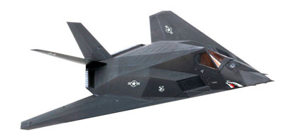 【クリックで詳細表示】ドラゴンウイングス ウォーバーズ 1/144 アメリカ空軍 F-117 ＂ナイトホーク＂ 第37戦術戦闘航空団[プラッツ]《取り寄せ※暫定》