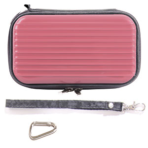 【クリックで詳細表示】3DS用 キャリングケース(ピンク)[さくら堂]《取り寄せ※暫定》