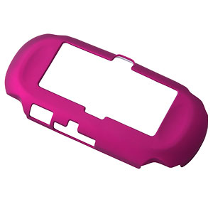 【クリックで詳細表示】PS Vita用 ラバーコーティング・シェルジャケット マットピンク[レイ・アウト ゲームズ]《在庫切れ》