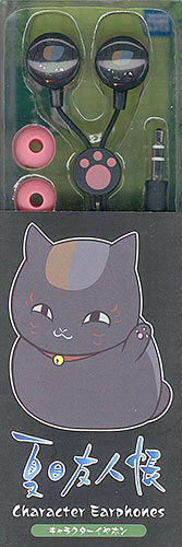【クリックで詳細表示】夏目友人帳 ステレオイヤホン 黒ニャンコ[タカラトミーアーツ]《在庫切れ》