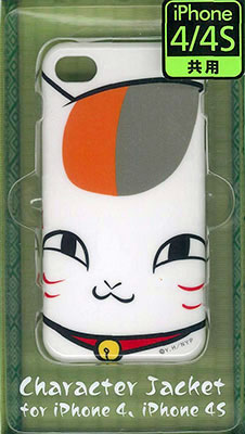 【クリックで詳細表示】夏目友人帳 iPhone4Sケース ニャンコ先生の顔[タカラトミーアーツ]《在庫切れ》