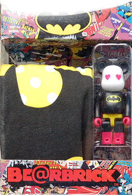 【クリックで詳細表示】バットマン ベアブリック＆ボクサーパンツ セット(メンズ M)[グレイス]《在庫切れ》