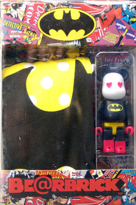 【クリックで詳細表示】バットマン ベアブリック＆ボクサーパンツ セット(レディース L)[グレイス]《在庫切れ》