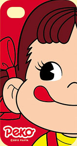 【クリックで詳細表示】iPhone4S対応ハードカバー ペコちゃん ペコちゃん01 ペコちゃんH[ハセ・プロ]《在庫切れ》