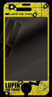 【クリックで詳細表示】プリントガードSENSAI iPhone4S 気泡カット ルパン三世01 ルパン4SK[ハセ・プロ]《在庫切れ》