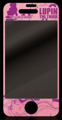 【クリックで詳細表示】プリントガードSENSAI iPhone4S 気泡カット ルパン三世02 不二子4SK[ハセ・プロ]《在庫切れ》