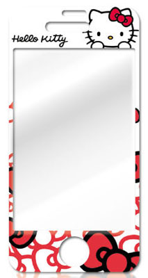 【クリックで詳細表示】プリントガードSENSAI iPhone4S 気泡カット ハローキティ01 リボン4SK[ハセ・プロ]《在庫切れ》