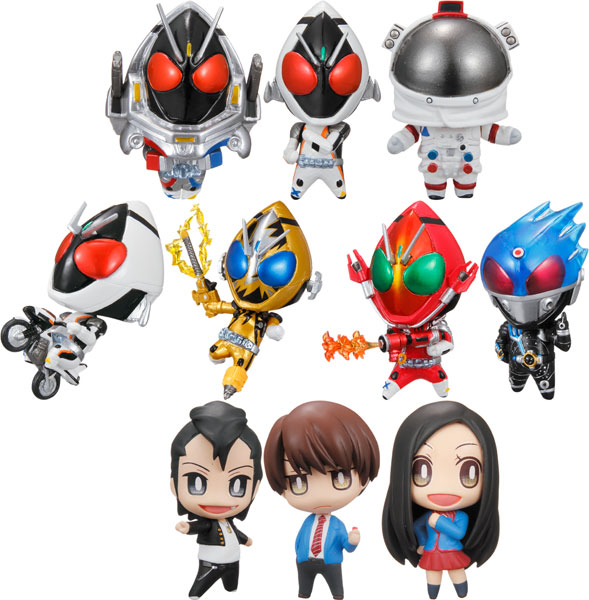 【クリックで詳細表示】デフォルマイスタープチ 仮面ライダーフォーゼ -フォーゼキターッ！編- BOX[バンダイ]《在庫切れ》