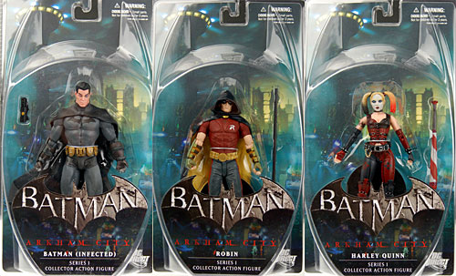 【クリックでお店のこの商品のページへ】バットマン：アーカム シティ アクションフィギュア シリーズ1 3種セット[DCダイレクト]《発売済・在庫品》Batman Arkham City - Action Figure Series 1 (Assortment)