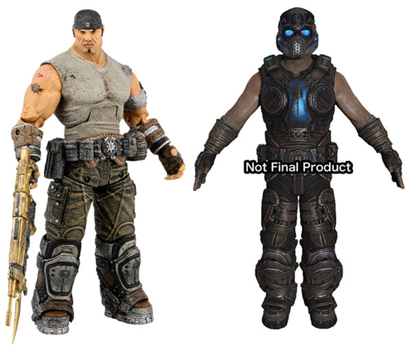 【クリックで詳細表示】ギアーズ・オブ・ウォー3 アクションフィギュア シリーズ3 2種セット[ネカ]《在庫切れ》