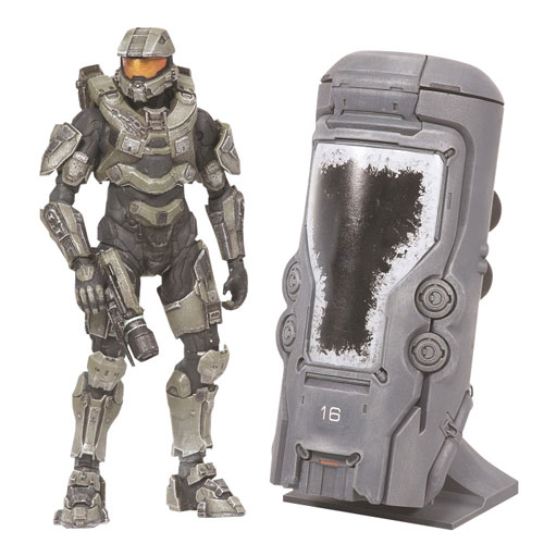 【クリックで詳細表示】マクファーレントイズ Halo4 DXアクションフィギュア シリーズ1 マスターチーフ＆クライオチューブ 単品[マクファーレントイズ]《08月仮予約》HALO4 DX Action Figure Series 1： MASTER CHIEF WITH CRYOTUBE