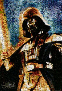 【クリックで詳細表示】ジグソー スター・ウォーズ モザイクアート スター・ウォーズ 1000ピース(91-111)[ビバリー]《取り寄せ※暫定》