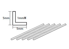 【クリックで詳細表示】透明プラ材5mmL棒(5本入)[タミヤ]《取り寄せ※暫定》